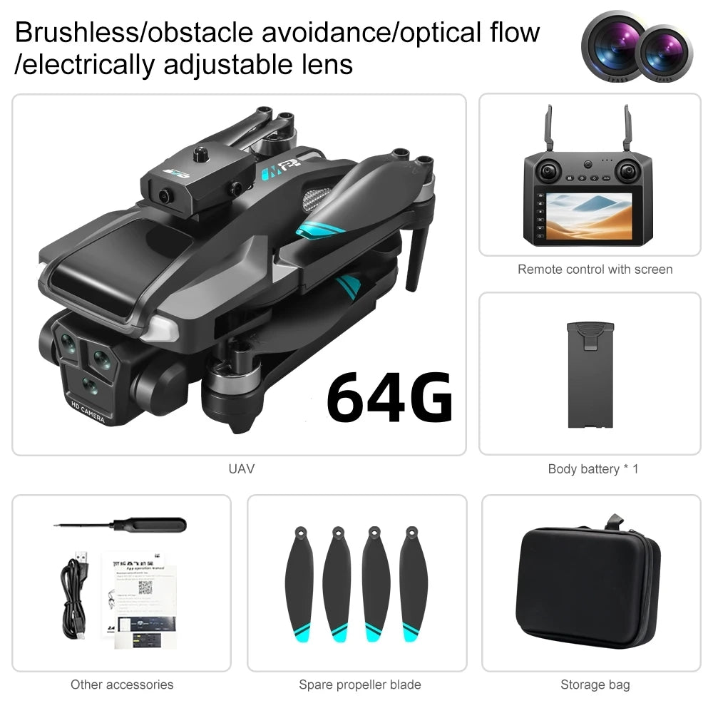 M22 Drone 8K/4K HD GPS Camera Foldable Quadcopter with Obstacle Avoidance