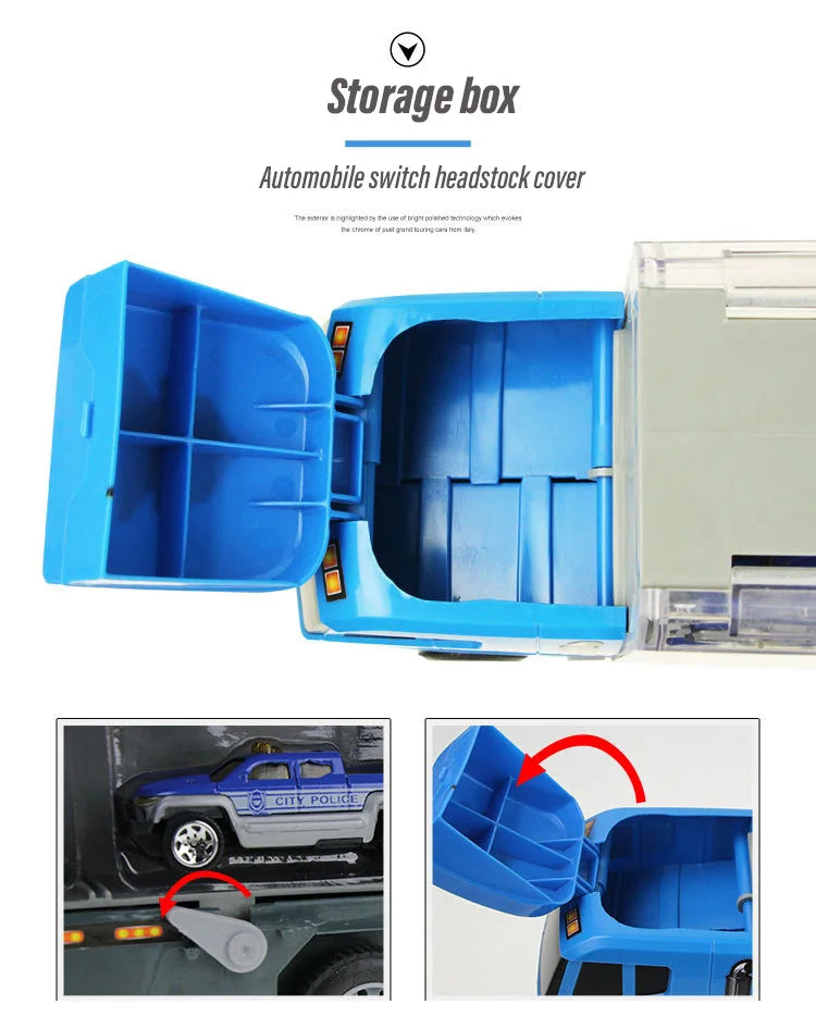 10-in-1 Construction Truck Toy Set – Die-Cast Vehicles for Kids