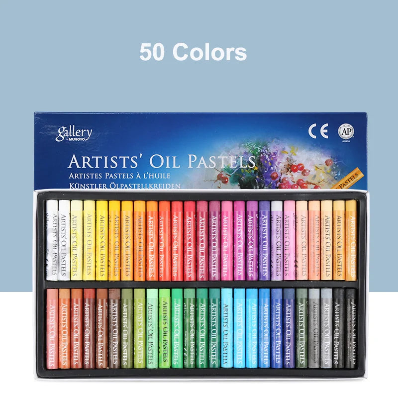 MUNGYO Artist Oil Pastels – Professional Non-Toxic Art Sticks