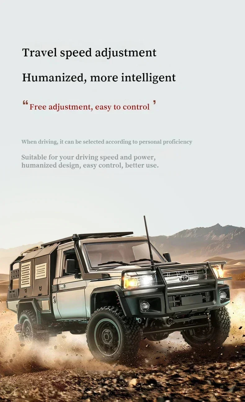 MN82/MN82S 1/12 RC Car 4x4 Off-Road Crawler – Toyota Style