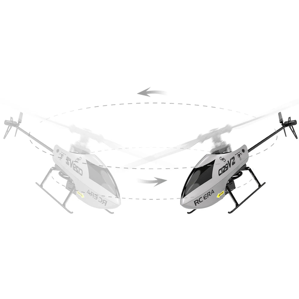 ERA C129V2 RC Helicopter 2.4GHz RTF with 6-Axis Gyro & 3D Flip