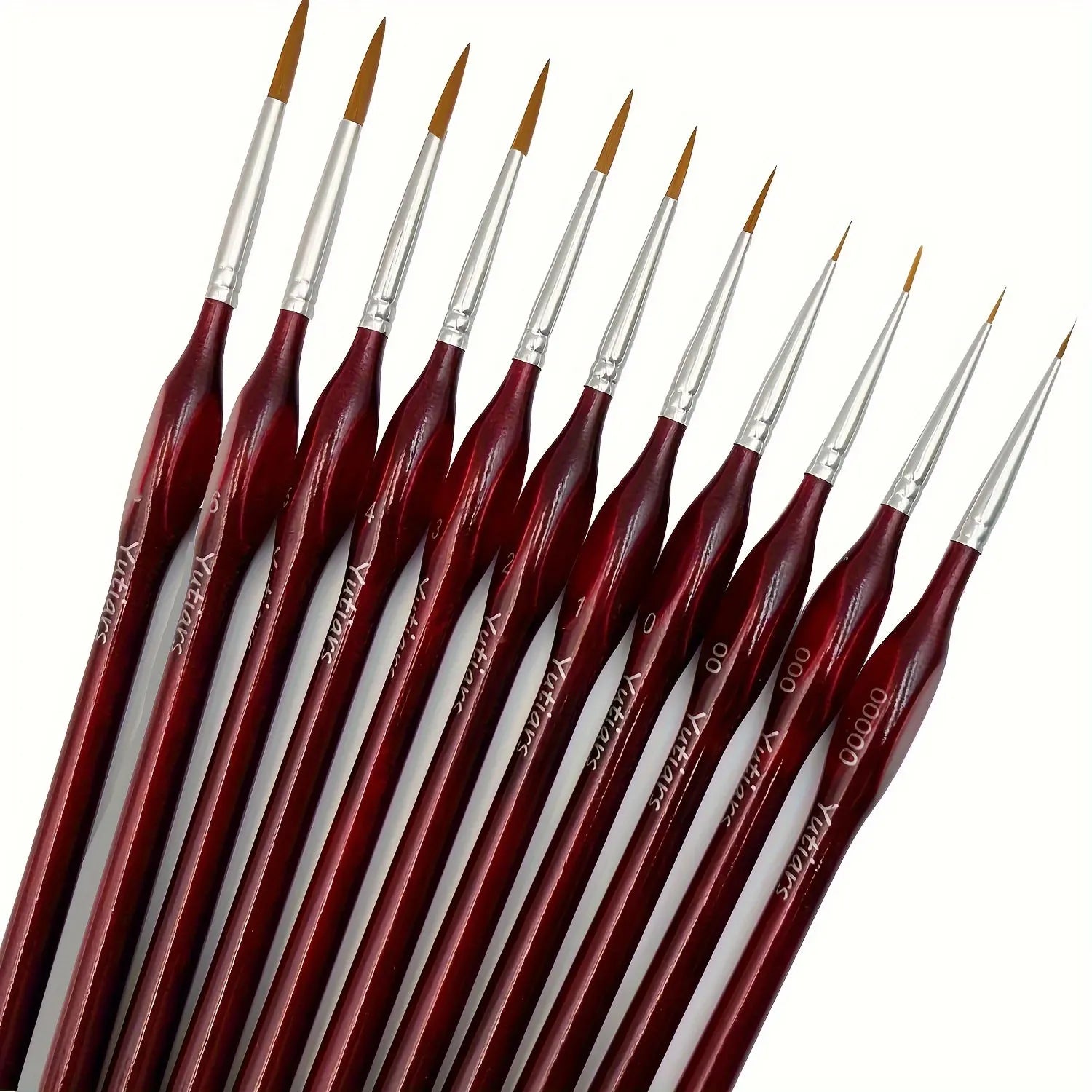 Yutiars 11-Piece Miniature Detail Paint Brush Set – Fine Art Brushes