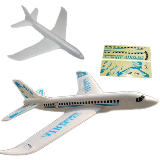 Large Foam Glider Plane – 36/48cm Hand-Throw EPP Airplane