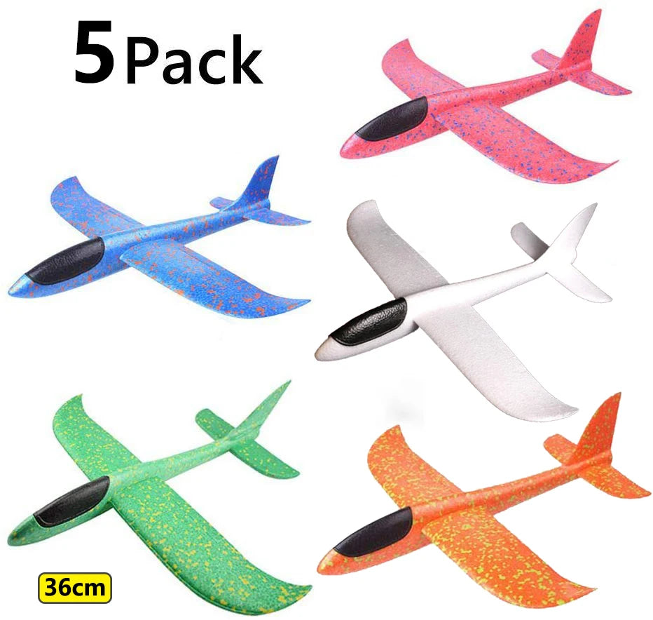 Large Foam Glider Plane – 36/48cm Hand-Throw EPP Airplane