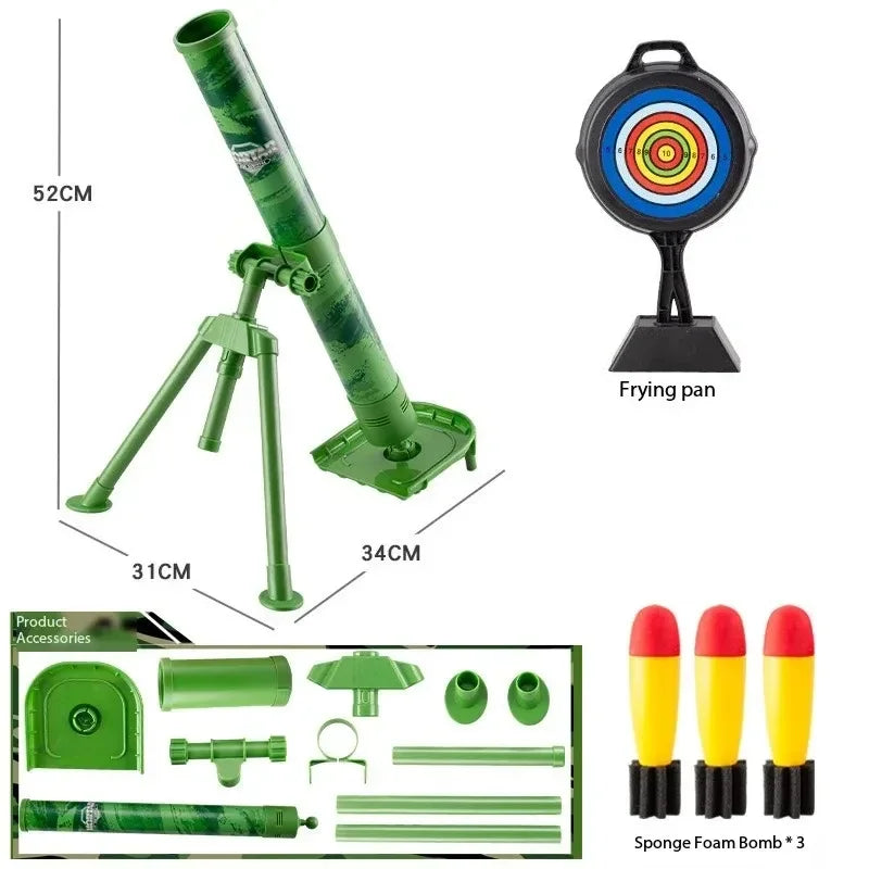 Kids Gravity Cannon Toy – Rocket Launcher & Ejection Mortar Stress Relief Toy