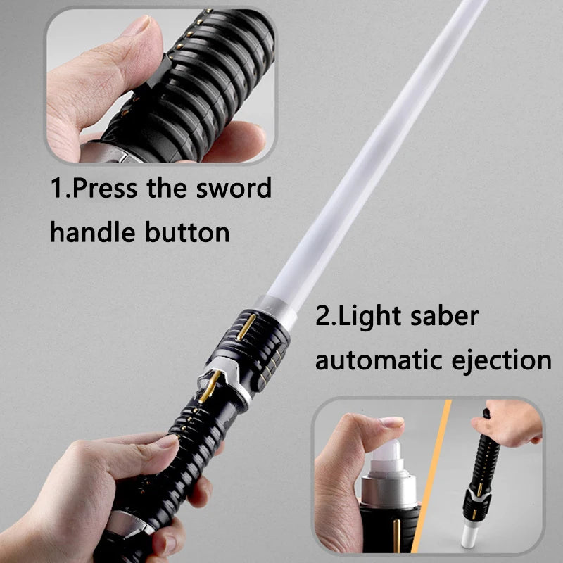 LED Lightsaber Toy – Laser Sword Light Stick for Kids Cosplay, Rave & FX Battle Play
