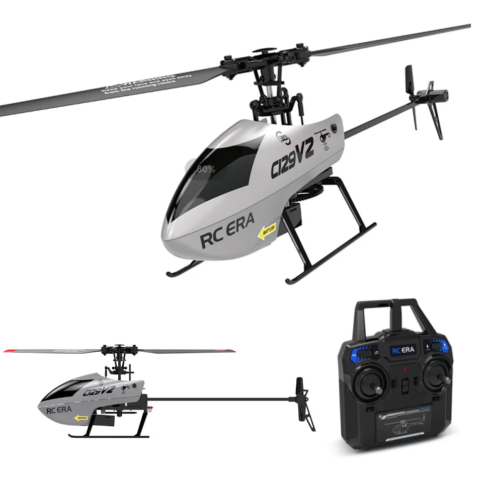 ERA C129V2 RC Helicopter 2.4GHz RTF with 6-Axis Gyro & 3D Flip