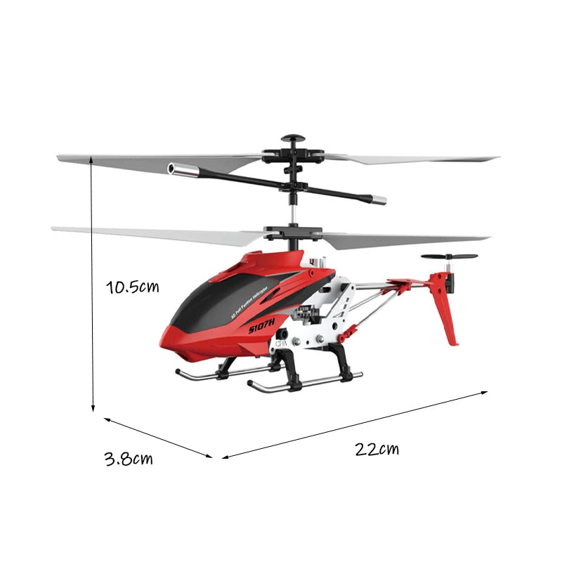 S026H RC Helicopter – Double Propeller Fixed-Height Toy