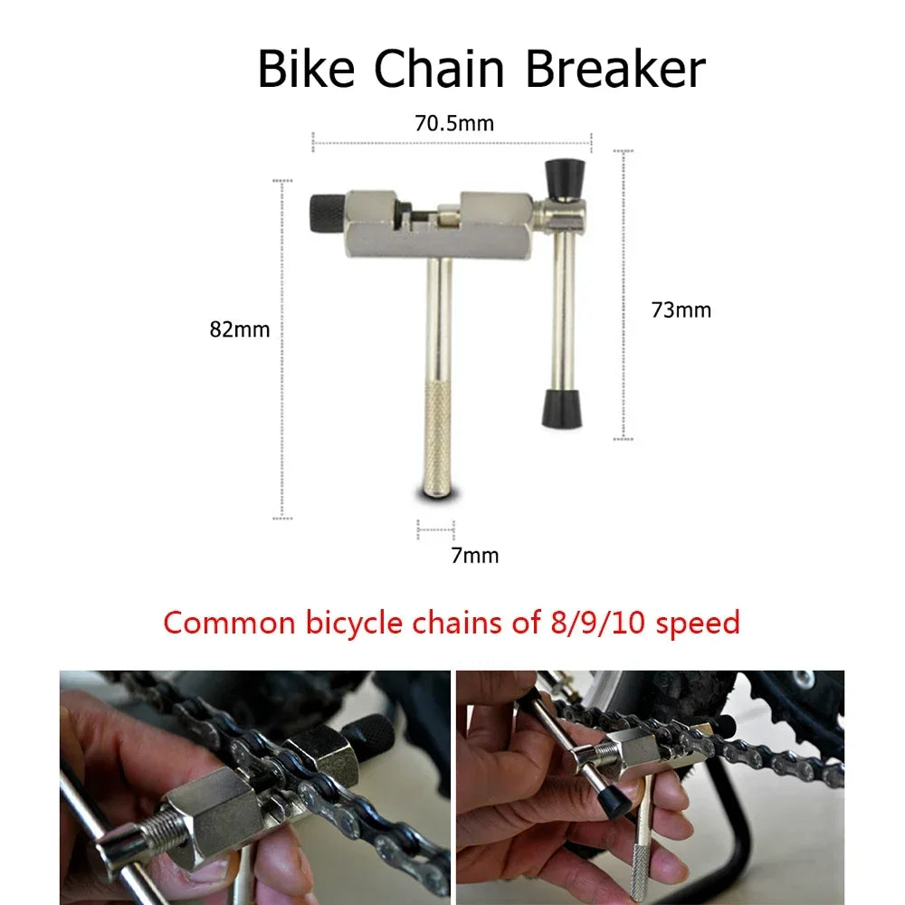 Bicycle Repair Tool Kit – Chain Breaker & Pedal Crank Puller Set