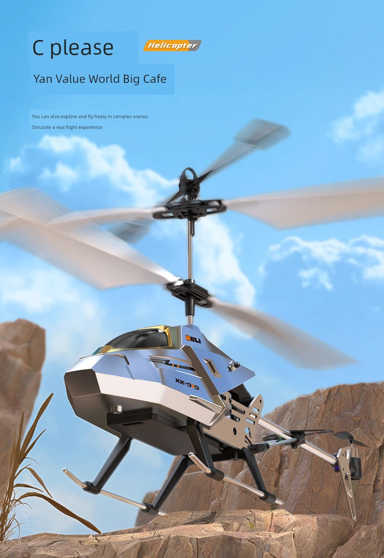 Large Alloy RC Aircraft Helicopter – Long Endurance UAV Toy