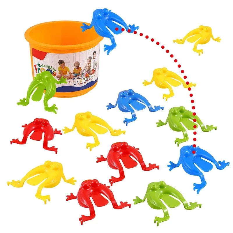 Jumping Frog Toy – Parent-Child Bounce & Stress Relief (1–20pcs)