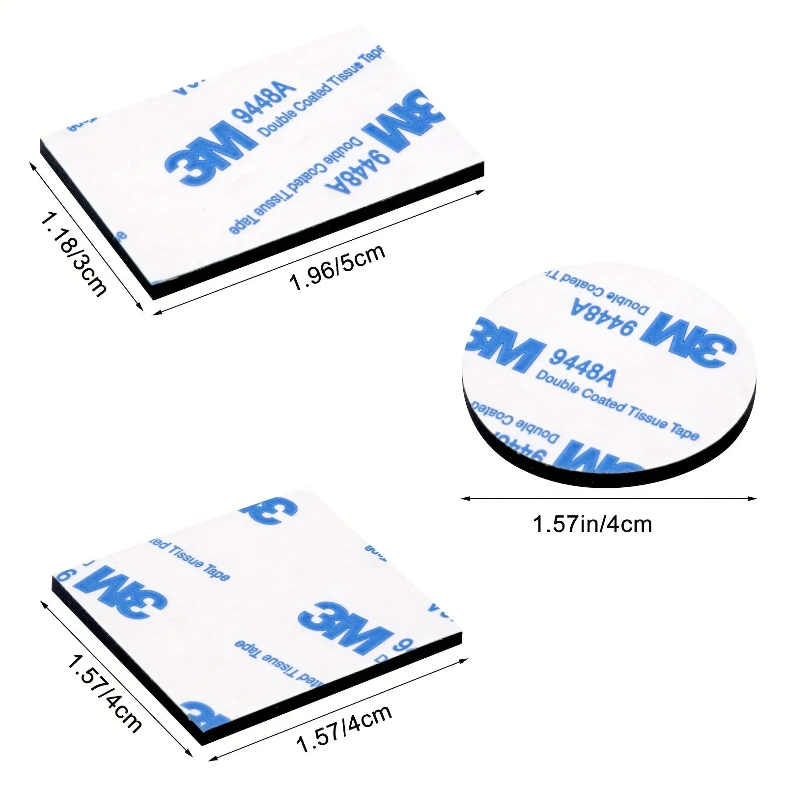 30pcs Double-Sided Wall Tape – Multipurpose Strong Adhesive Strips