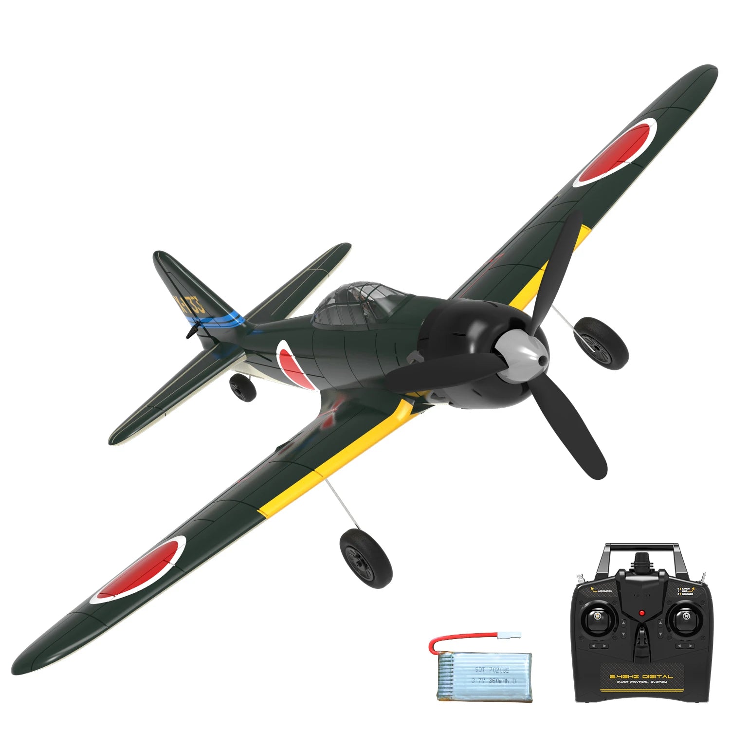 Volantex Spitfire RC Plane 2.4G 4CH Warbird – 400mm RTF