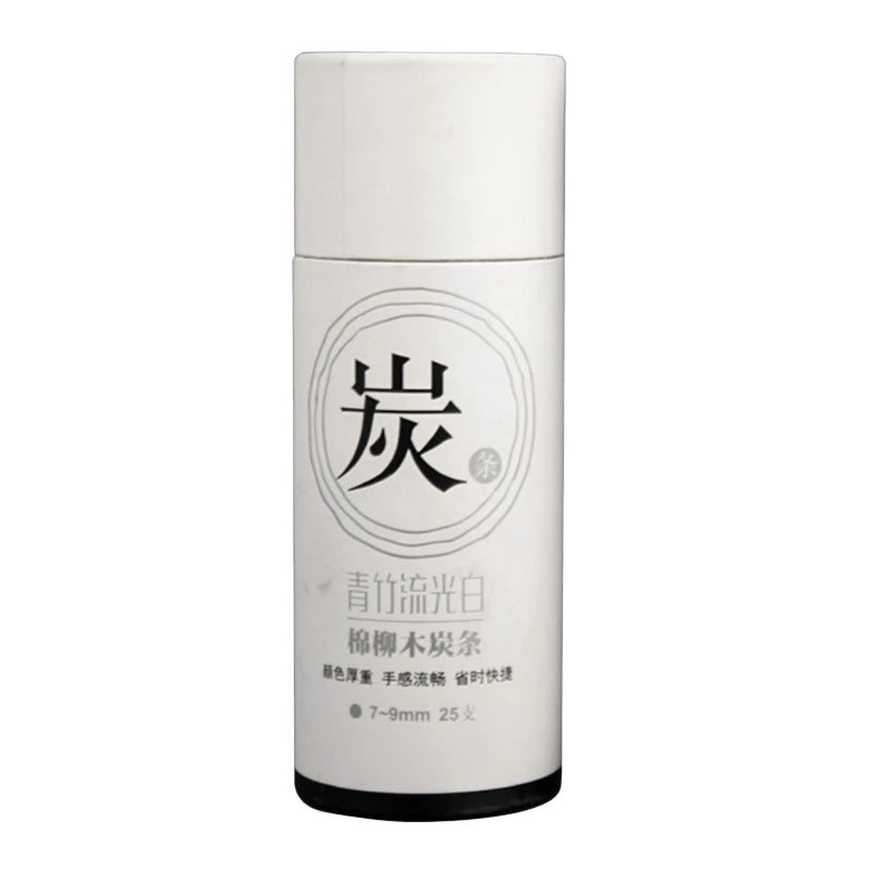 25PCS Charcoal Sticks & Pencils – Sketching & Drawing Art Supplies