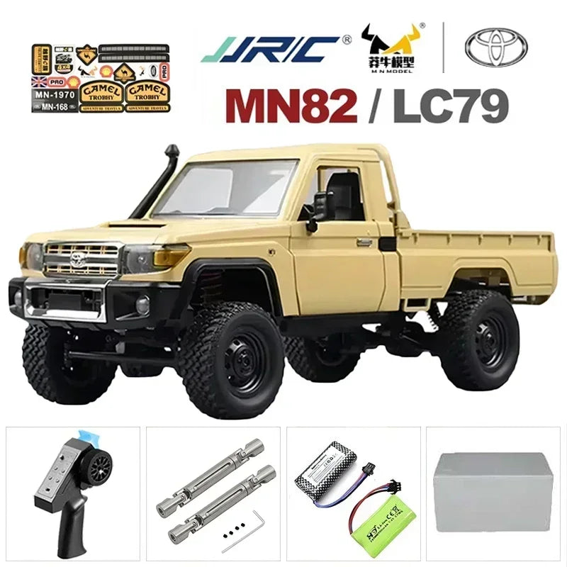 MN82/MN82S 1/12 RC Car 4x4 Off-Road Crawler – Toyota Style
