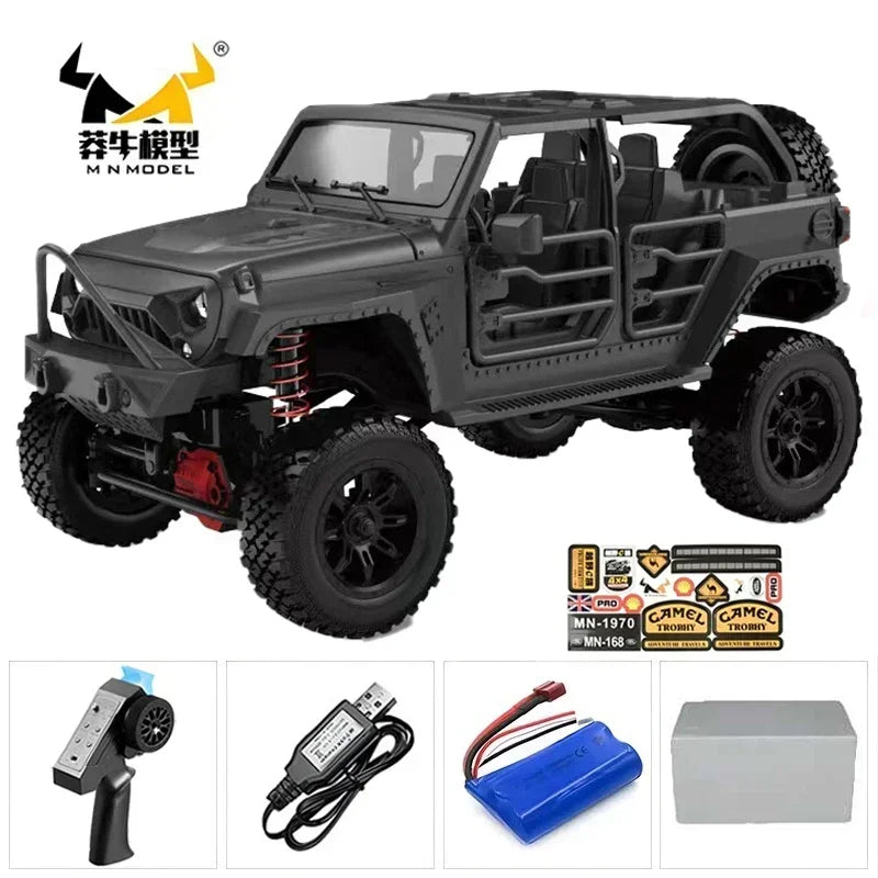 MN82/MN82S 1/12 RC Car 4x4 Off-Road Crawler – Toyota Style