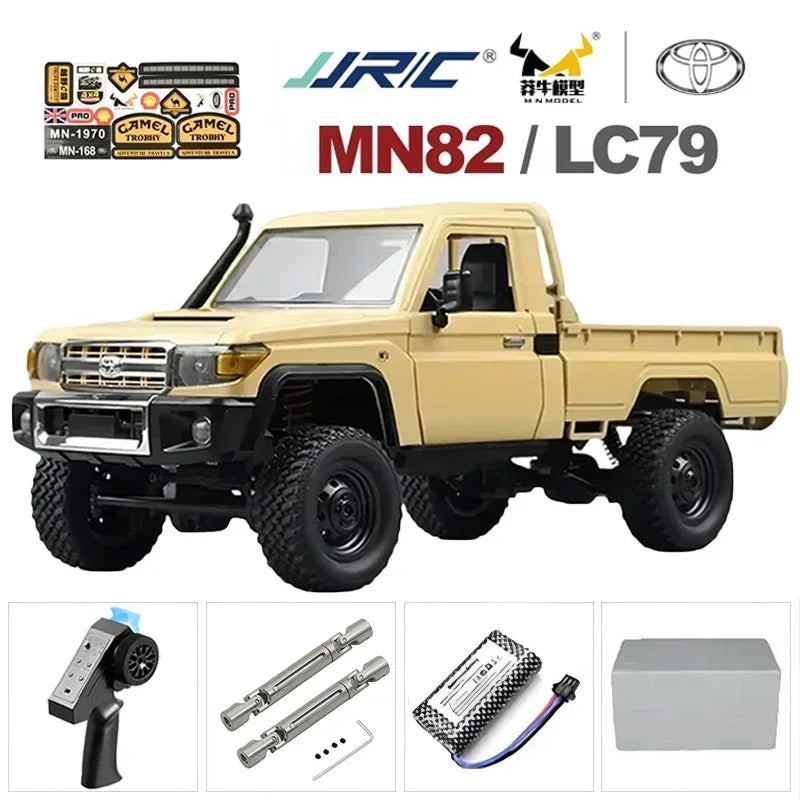 MN82/MN82S 1/12 RC Car 4x4 Off-Road Crawler – Toyota Style