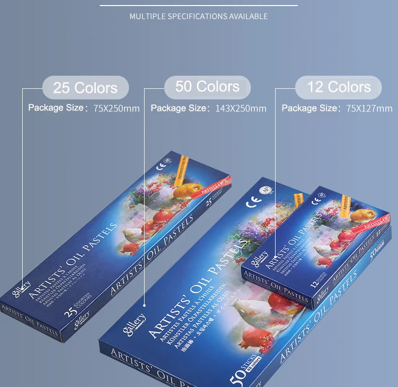 MUNGYO Artist Oil Pastels – Professional Non-Toxic Art Sticks