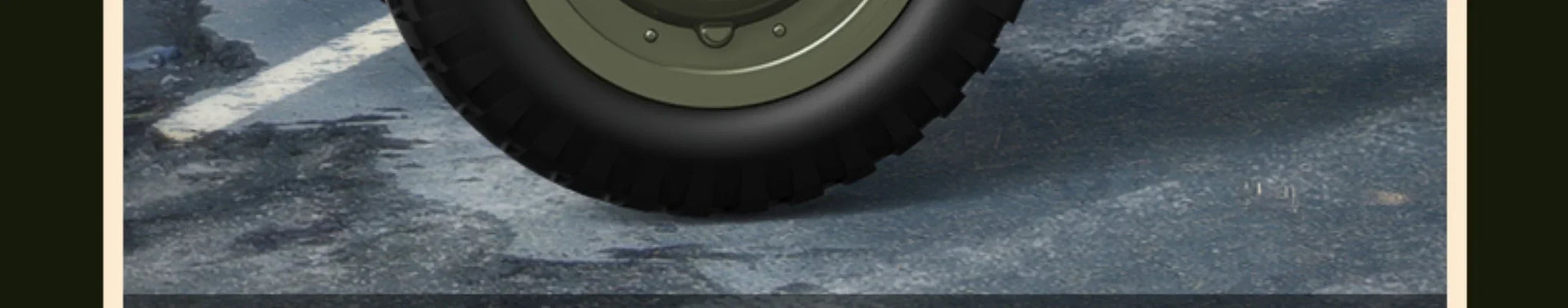 JJRC C8815 RC Jeep Willys 1/12 4WD Military Crawler Truck RTR