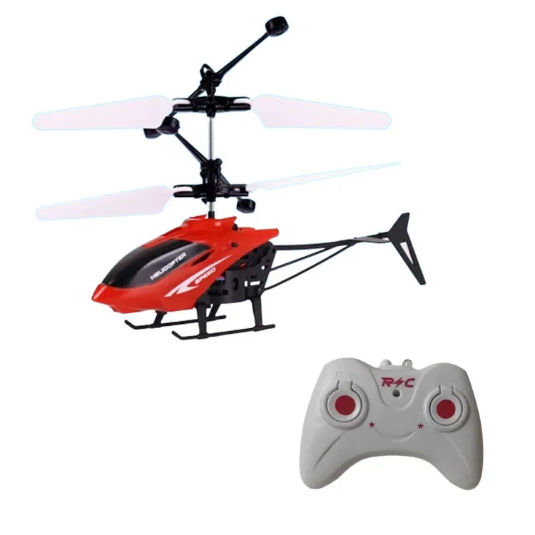 Mini RC Helicopter – Safe, Fall-Resistant & Rechargeable