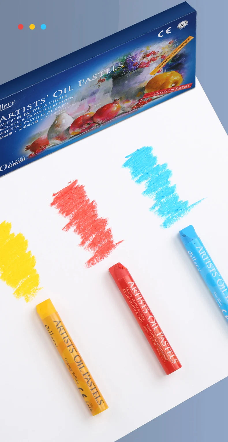 MUNGYO Artist Oil Pastels – Professional Non-Toxic Art Sticks