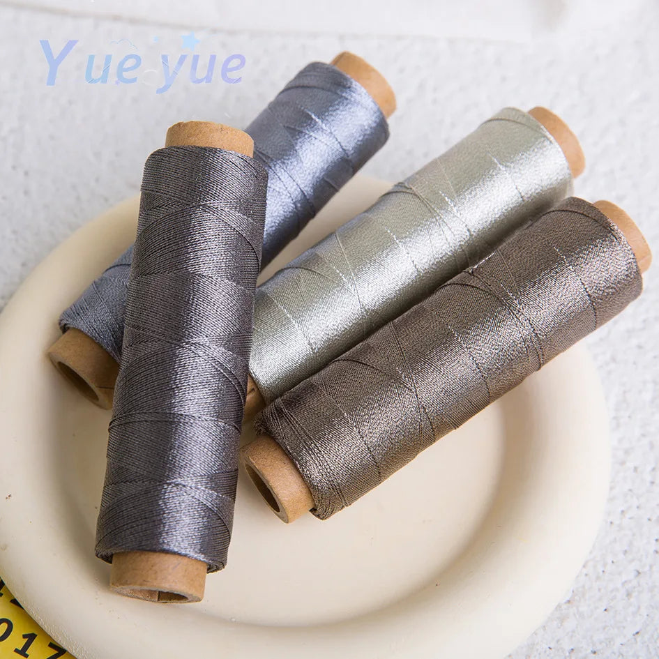 200m Colorful Shiny Metallic Embroidery & Craft Thread
