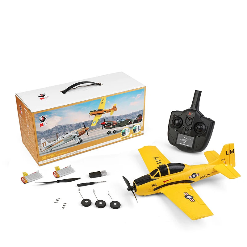 WLtoys A220/A210/A260 RC Airplane 2.4G 4CH 3D/6G Stunt Fighter