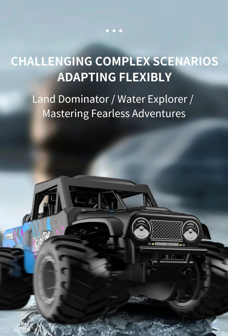 JJRC Q191 RC Car Waterproof 4WD All-Terrain Off-Road Buggy