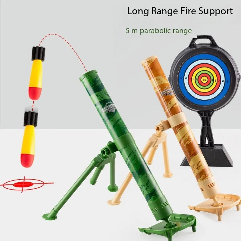 Kids Gravity Cannon Toy – Rocket Launcher & Ejection Mortar Stress Relief Toy