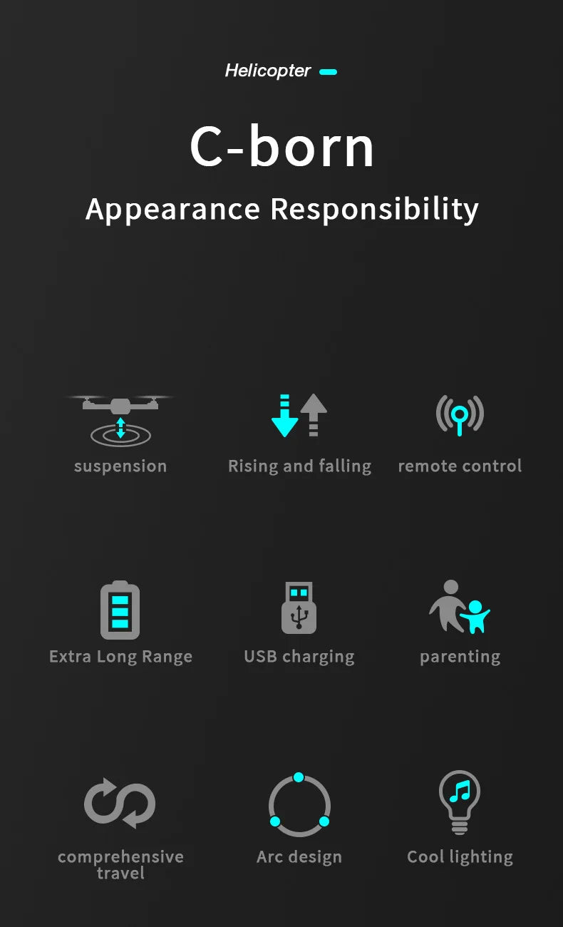 2.5/3.5CH RC Helicopter & Plane with Lights – 2.4G Remote Control