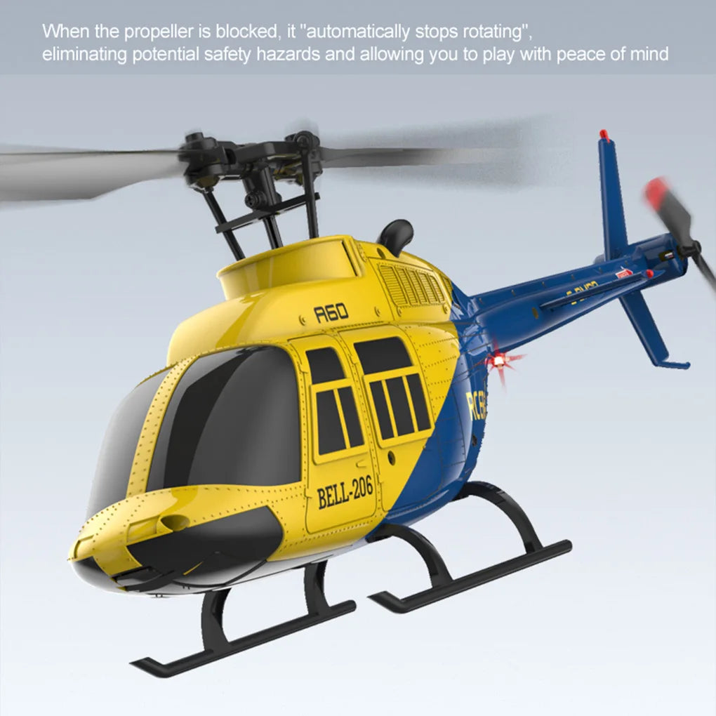 ERA A60 Bell 206 RC Helicopter 1/42 2.4G 4CH Flybarless