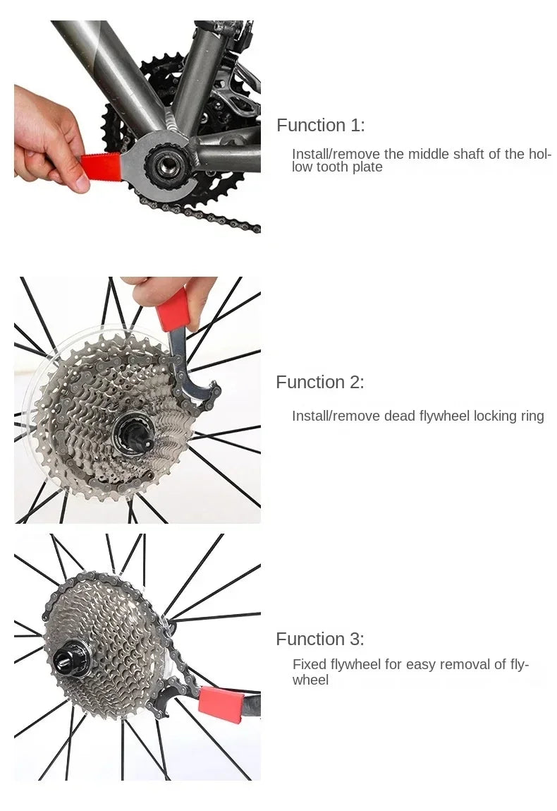 Bicycle Repair Tool Kit – Chain Breaker & Pedal Crank Puller Set