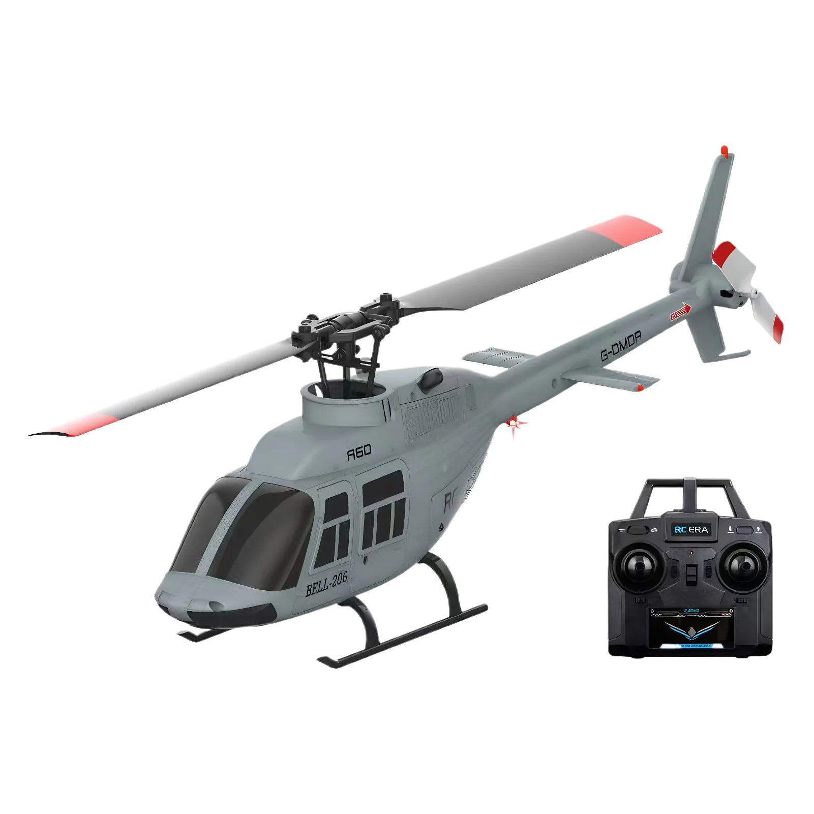 ERA A60 Bell 206 RC Helicopter 1/42 2.4G 4CH Flybarless