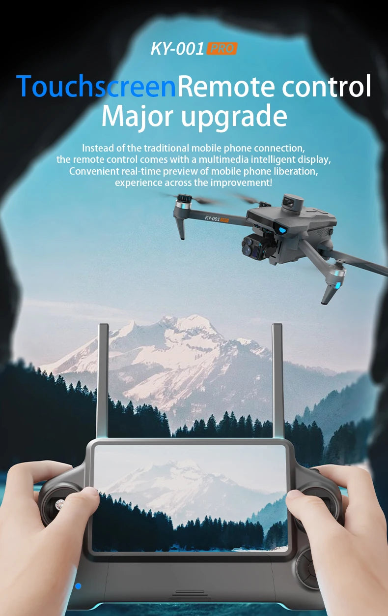 KY-001 PRO Hang 800g GPS Drone – 8K Camera, 3-Axis Gimbal, 20KM Range