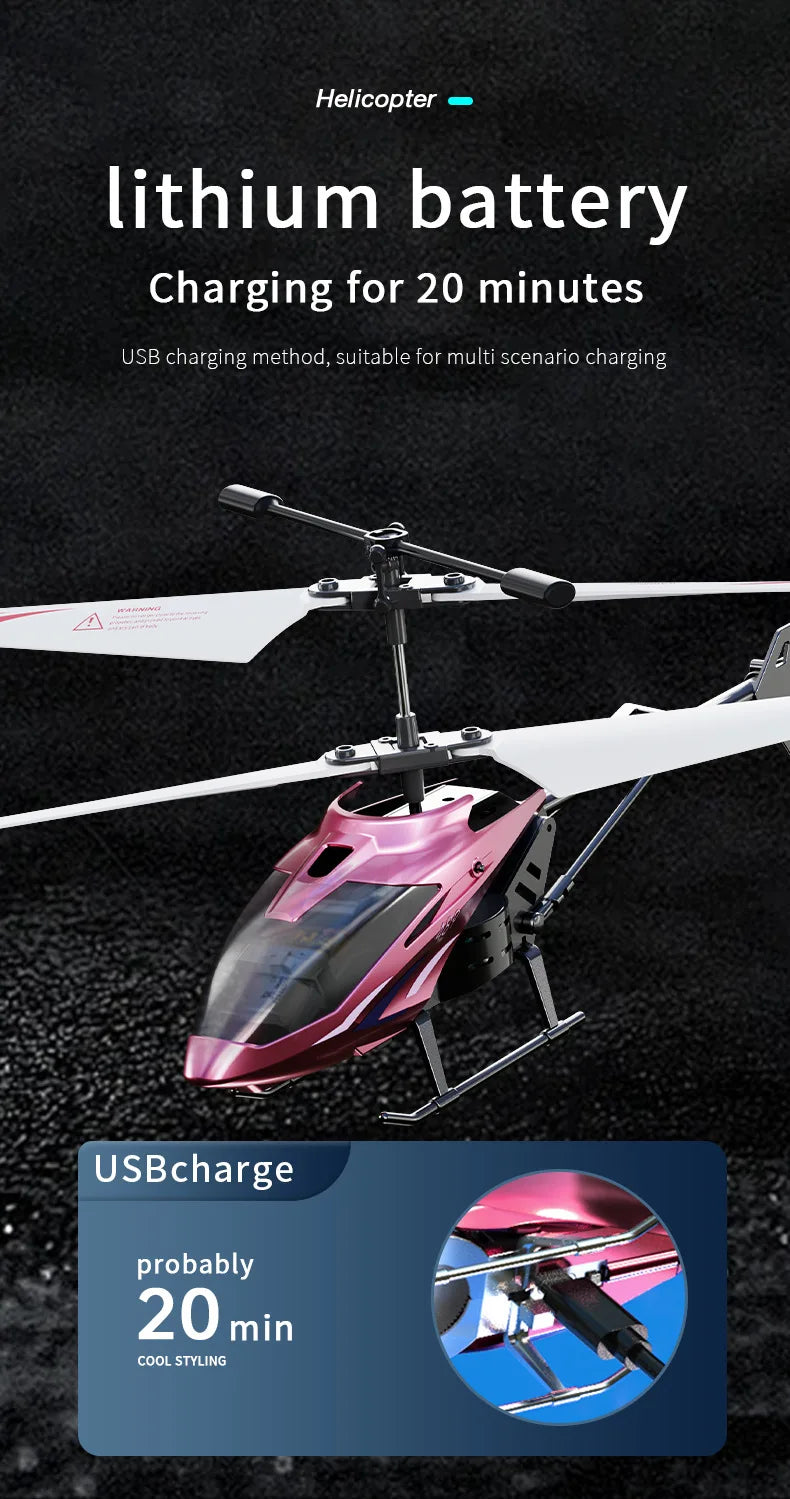 2.5/3.5CH RC Helicopter & Plane with Lights – 2.4G Remote Control