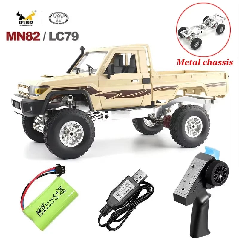 MN82/MN82S 1/12 RC Car 4x4 Off-Road Crawler – Toyota Style