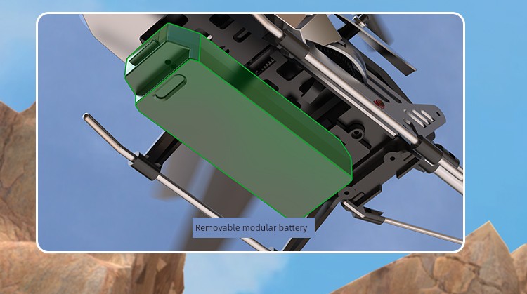 Large Alloy RC Aircraft Helicopter – Long Endurance UAV Toy