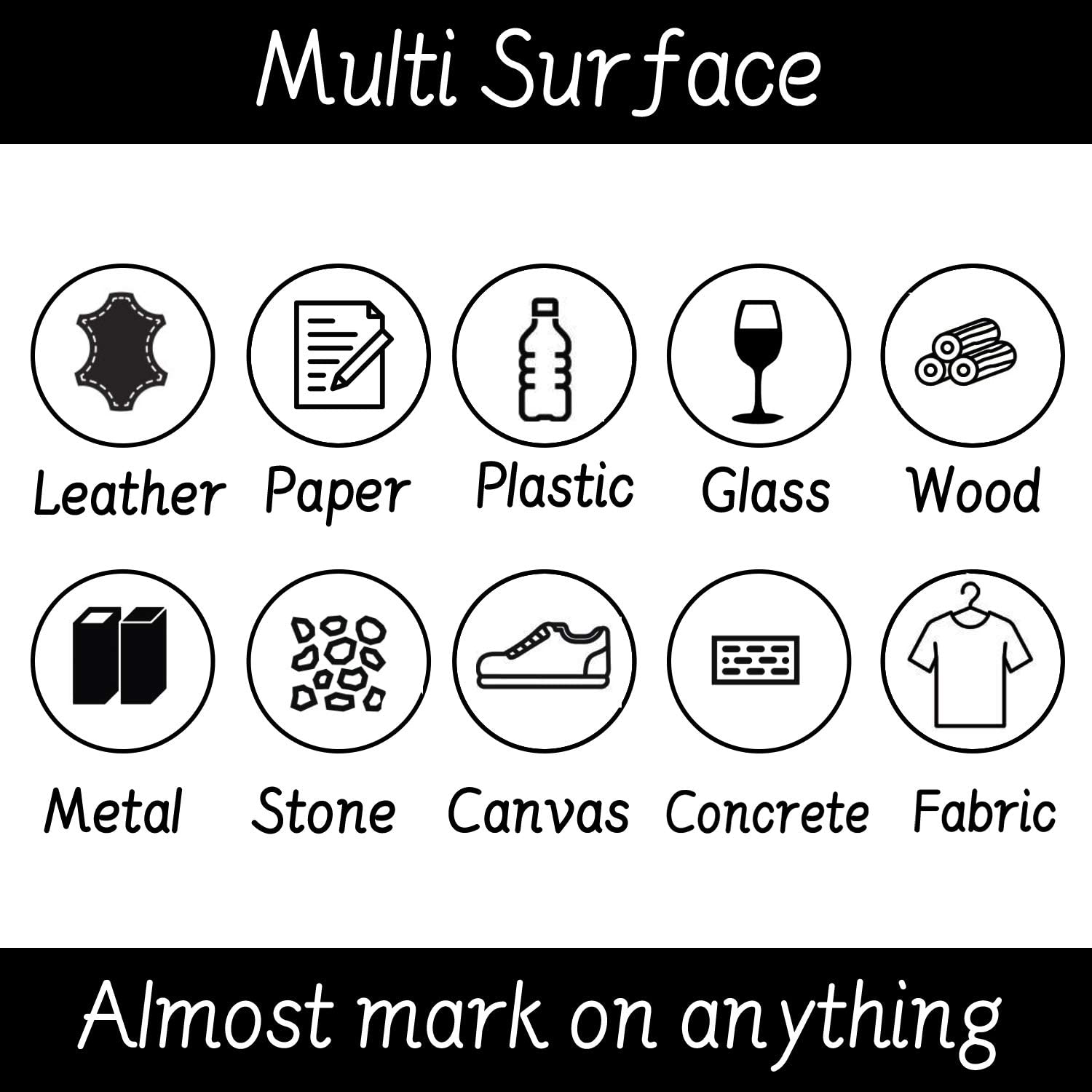 White Gel Marker Pens – Waterproof DIY Sketching & Writing Set