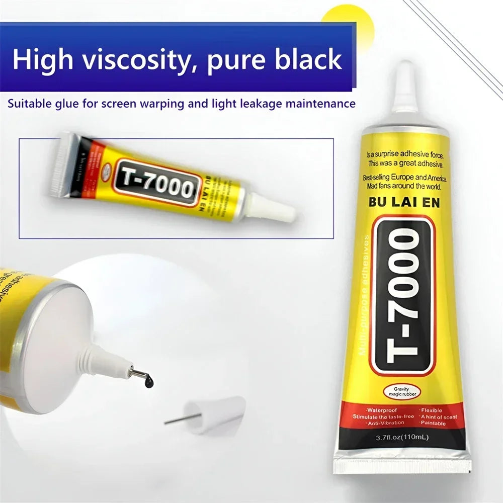 B-7000 Clear Adhesive Glue with Precision Tip (15ml/50ml/110ml)