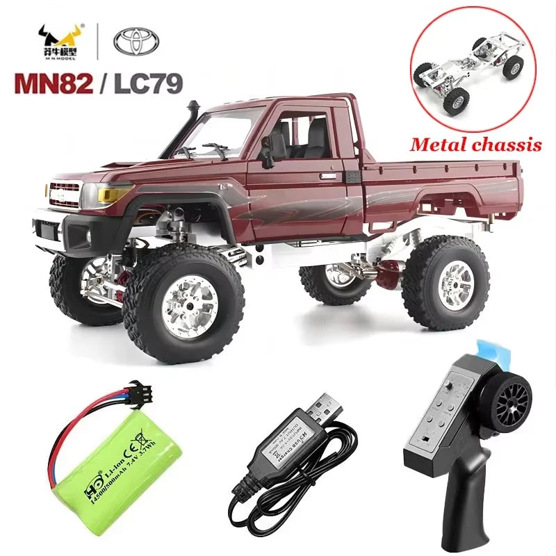 MN82/MN82S 1/12 RC Car 4x4 Off-Road Crawler – Toyota Style
