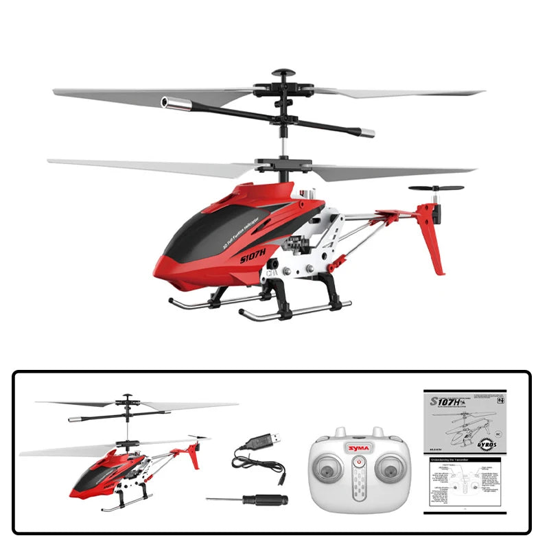 S026H RC Helicopter – Double Propeller Fixed-Height Toy