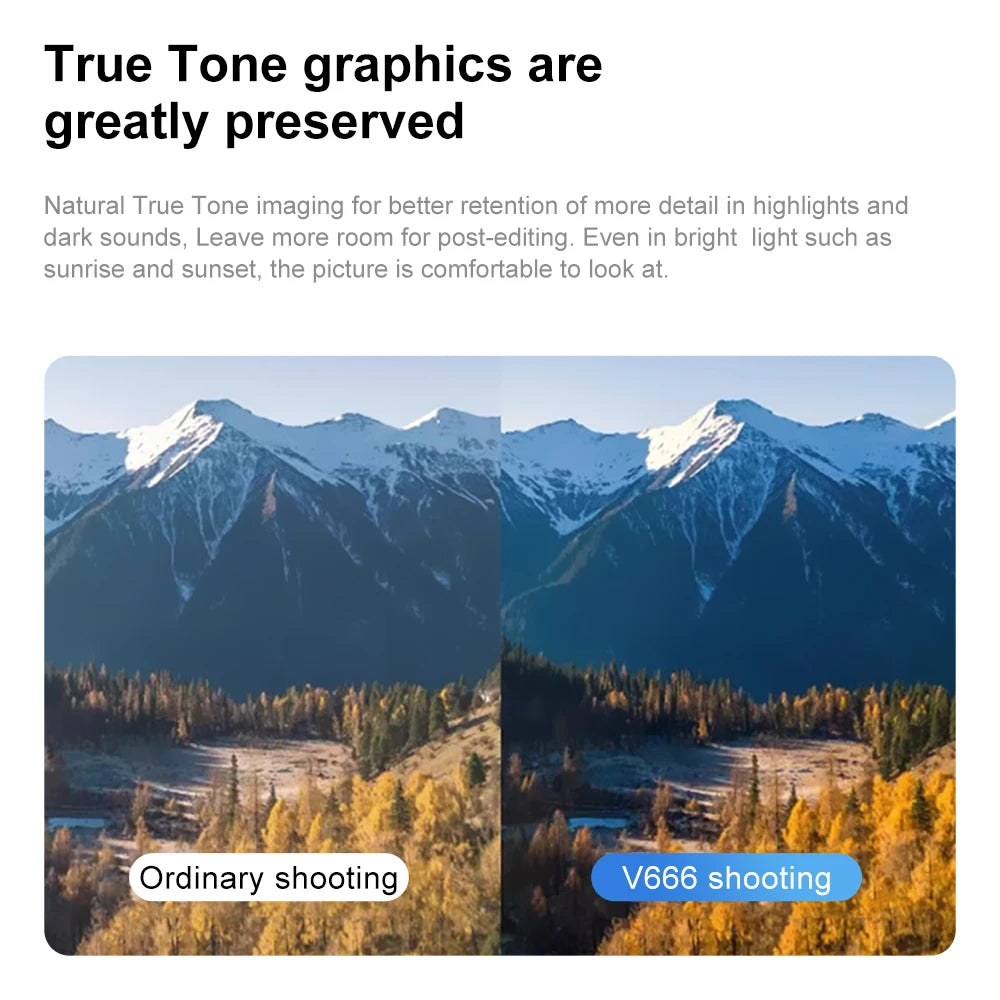 V666 Mini Drone 4K HD Camera FPV Quadcopter with Screen