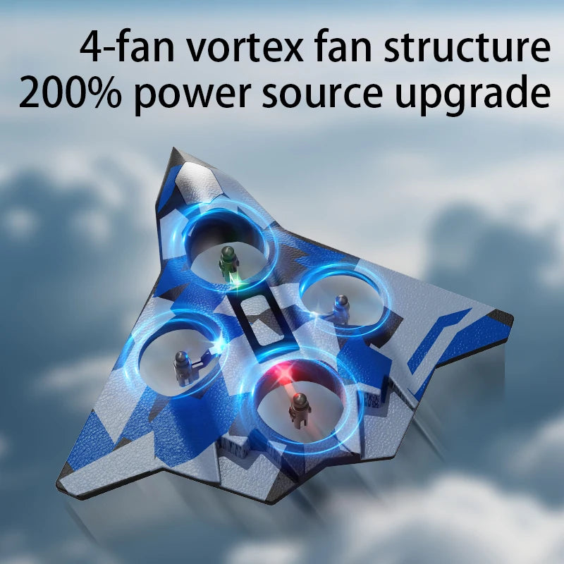 CZ36 Foam RC Glider Plane – Stunt Throw & Fly Toy