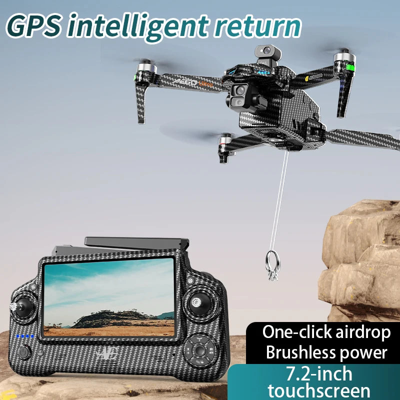 AE60 GPS Drone – 8K Camera, 3-Axis Gimbal, Obstacle Avoidance Quadcopter