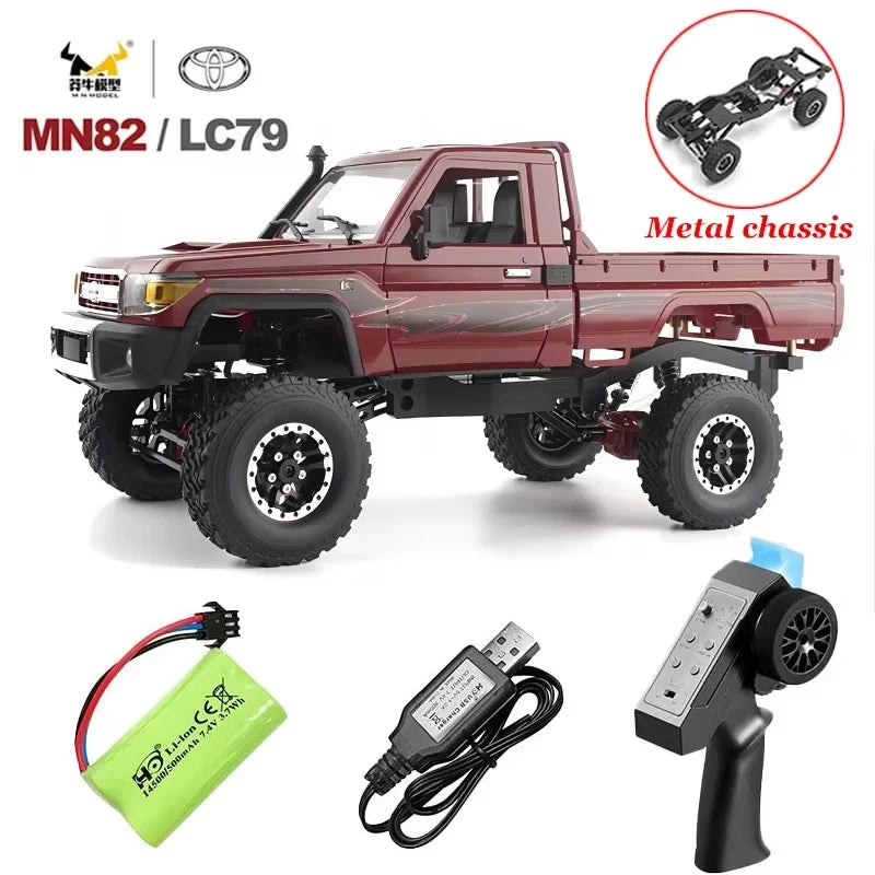 MN82/MN82S 1/12 RC Car 4x4 Off-Road Crawler – Toyota Style