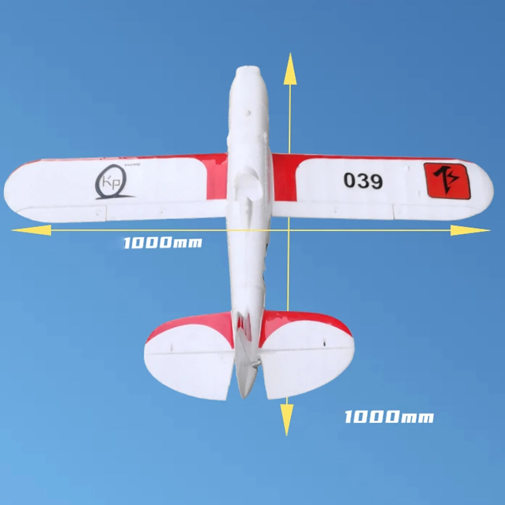 KPQRC Ryan 1000mm EPO RC Airplane Racer – Fixed Wing Kit