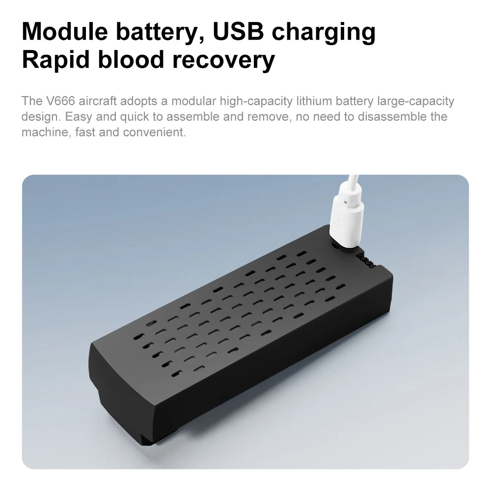 V666 Mini Drone 4K HD Camera FPV Quadcopter with Screen