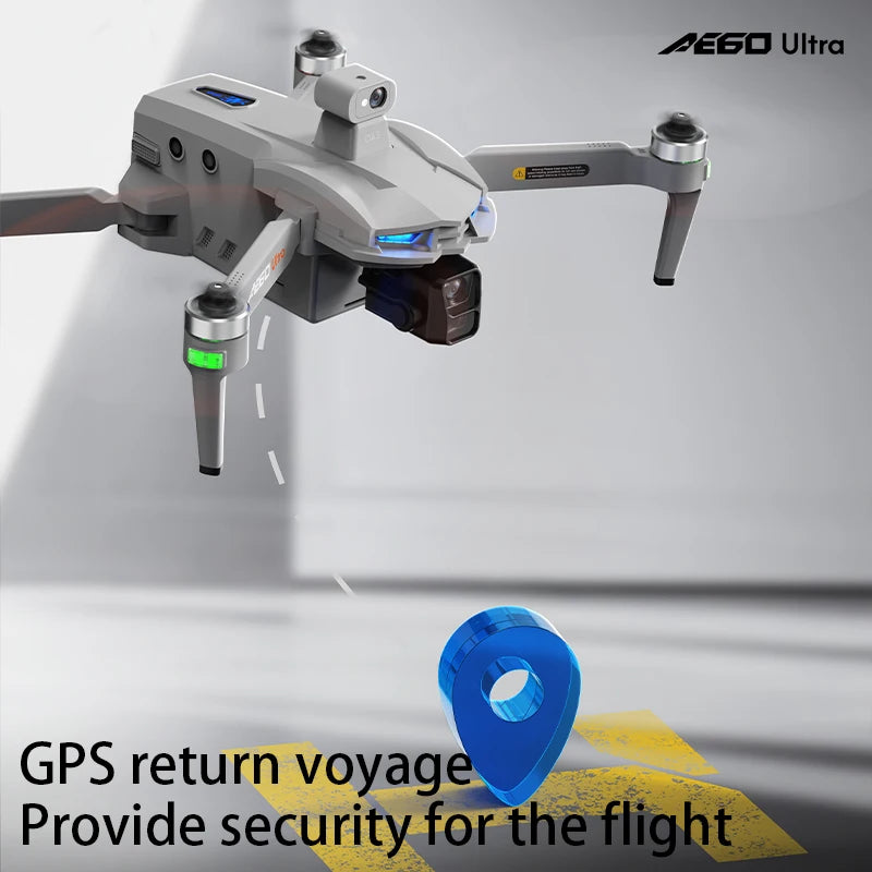 AE60 GPS Drone – 8K Camera, 3-Axis Gimbal, Obstacle Avoidance Quadcopter