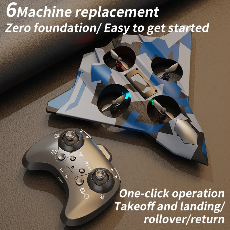 CZ36 Foam RC Glider Plane – Stunt Throw & Fly Toy