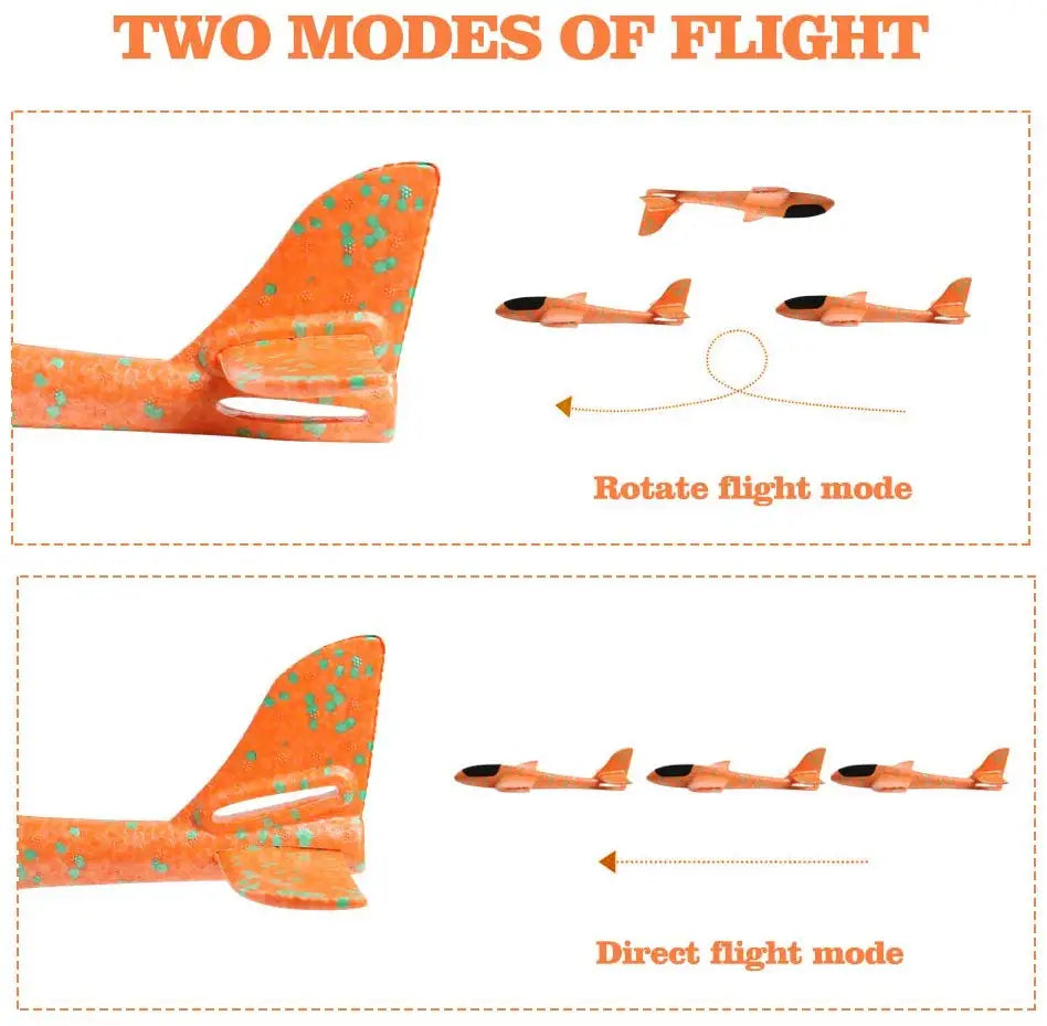 Large Foam Glider Plane – 36/48cm Hand-Throw EPP Airplane